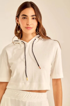 blusa malha cropped - OH BOY ! - loja online