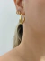 ARGOLA NÓ DETALHE CRAVEJADO BANHADO - comprar online