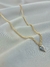 CHOKER ELOS MENORES PINGENTE FOLHA DETALHADA BANHADO A OURO 18K/BOX207* - Marieta Semijoias