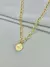 CHOKER ELOS PING "AMOR" BANHADO A''