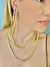 CHOKER MALHA MEDIA BANHADO