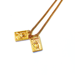 Escapulário Dourado