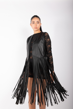 CHALECO GOA CROCO NEGRO - tienda online