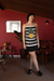 Vestido Farm – Listras abacaxi - Diga Xs