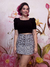 Cropped tricot preto na internet