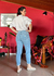 Calça jeans Mundo Marcolina 100% Algodão - comprar online