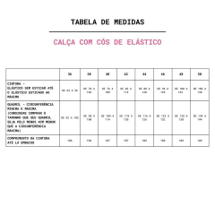 Calça com cós de elástico - vermelha - Dunia Oliveira