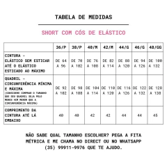 Short Coração Selvagem - Dunia Oliveira