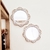 Set x 2 espejos Roses - comprar online