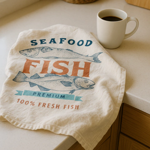 Paño de cocina Fish - comprar online