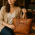 Bolsa Feminina De Ombro Couro Sintetico Novo Modelo Premium na internet