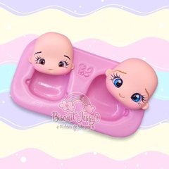 Molde Cabecinhas Fofas 2