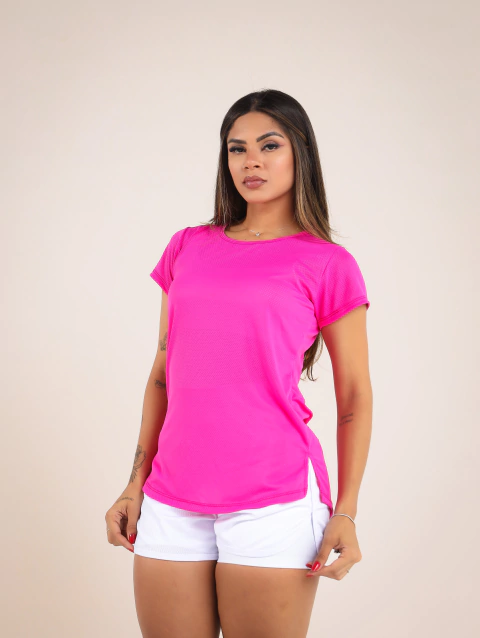 Camiseta Dryfit Poliamida - Pink