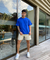 Camisa Oversized - Royal - comprar online