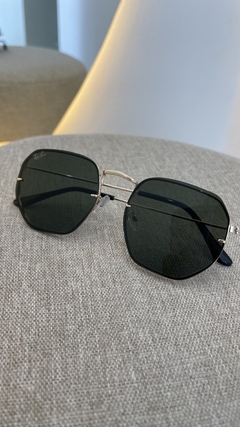 Óculos Hexagonal ray-ban - lente vazada - Cokeirus 