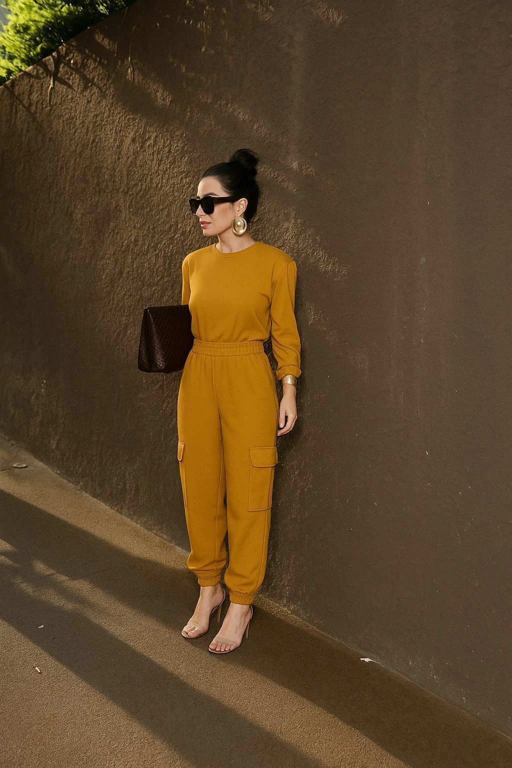 CONJUNTO AURORA MOSTARDA
