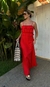 VESTIDO BABADOS NATALIA VERMELHO