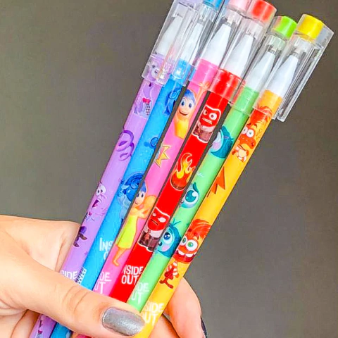 Caneta Ponta Fina Divertidamente Estampada | Tris