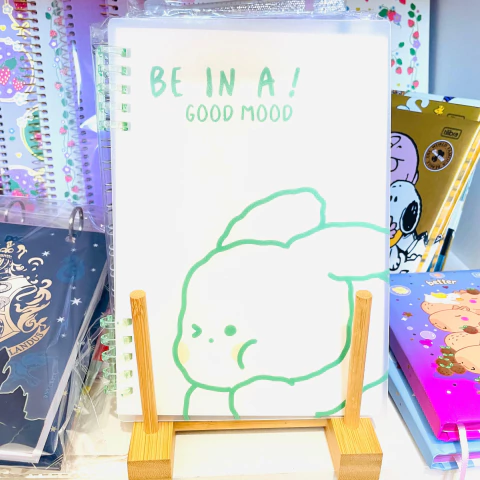 Caderno A5 com Argola Smile - Uniso - comprar online