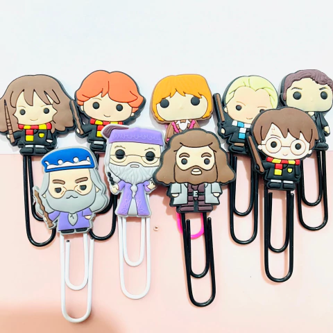 Clips Aplique Personagens Harry Potter | Papelaria Criativa - comprar online