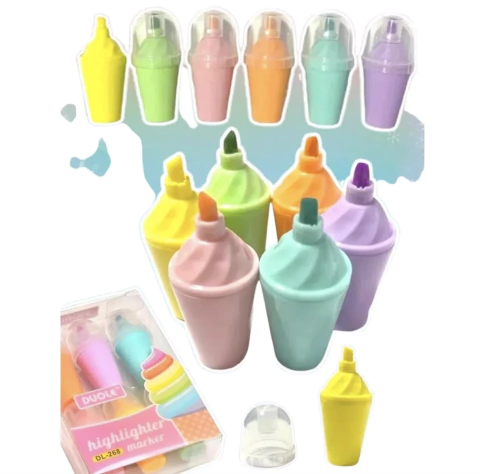 Mini Marca-texto Milkshake Unidade | Importado - comprar online