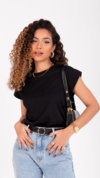 Muscle Tee Preta