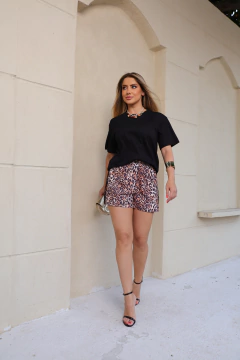 T-Shirt Gola Careca Preta - Satus Trend