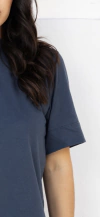 T-Shirt Gola Alta Chumbo Plus Size
