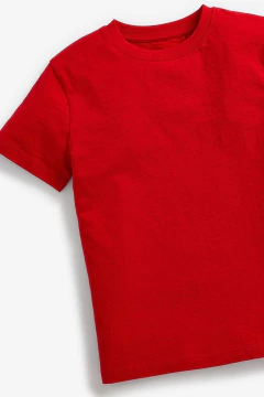 T- Shirt Gola Careca Vermelha - Satus Trend