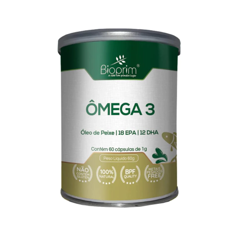 Ômega 3 1g - 60 cápsulas
