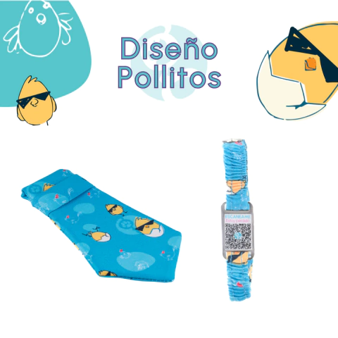 Combo Refinado: Collar con QR de identificación + Corbatín para Perritos - comprar online