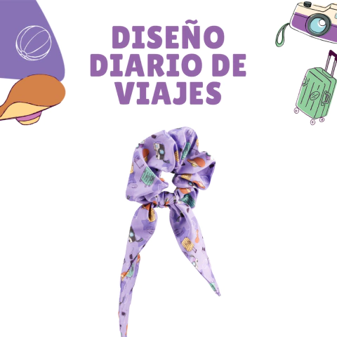 Combo Mama Gatuna: Collar con QR de identificación + Moño + Scrunchy - comprar online