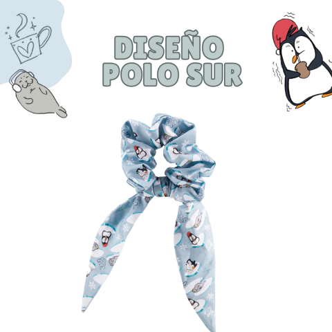 Imagen de Combo Mama Gatuna: Collar con QR de identificación + Moño + Scrunchy