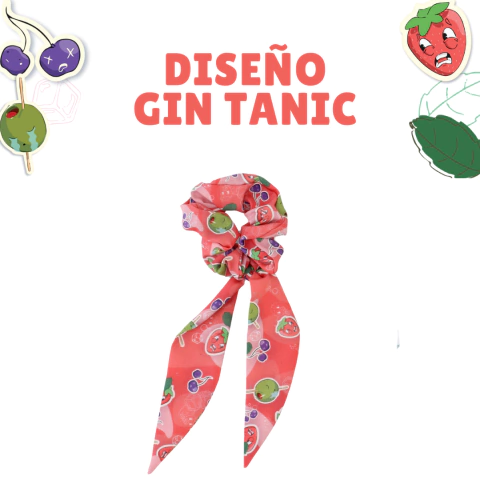 Combo Mama Gatuna: Collar con QR de identificación + Moño + Scrunchy - tienda online