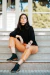 Bota Mónaco - Negro Caramelo PU - tienda online