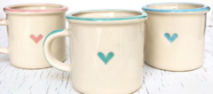 Pre-Sale Taza Camping corazón en internet