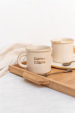 Pre-sale Taza Camping Siempre Terraza Nunca Sótano