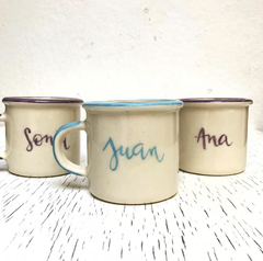 PRE-SALE Taza Camping Personalizada Manuscrita