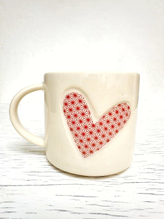 Mug simple Corazón Origami en internet