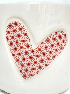 Mug simple Corazón Origami - comprar online