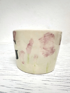 Taza Madrid Campo Lavanda Inicial - My Pottery