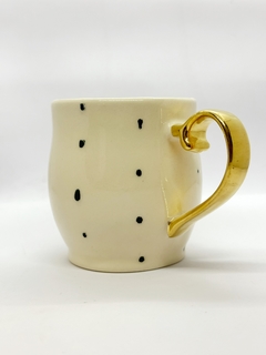 Taza Fenix Lunares y Oro - comprar online