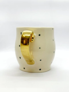 Taza Fenix Lunares y Oro en internet
