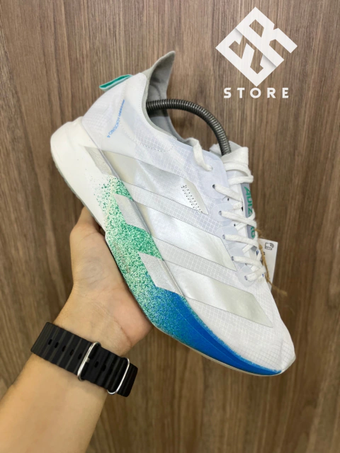 Adizero Adios Pro 4 - Cinza/Verde - comprar online