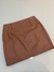 SAIA COURO MARROM - comprar online