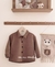 CAMISA PARTY SUEDE BROWN - comprar online