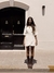 FIJI DRESS OFF WHITE