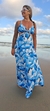 Vestido Resort Azul