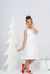 Vestido Infantil Clássico Liso Branco - comprar online