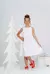 Vestido Infantil Clássico Liso Branco